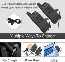 Load image into Gallery viewer, BF T-20 Mini Long Range walkie Talkie USB chargeable
