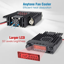 Load image into Gallery viewer, AnyTone AT-588Max 70W VHF Mobile 2 Meter Ham Radio,with Air Band RX