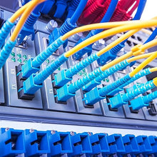 Load image into Gallery viewer, Fiber Optic Patch cord SC to SC LEIHONG SC/UPC 1.5 Metre set of 12