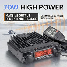 Load image into Gallery viewer, AnyTone AT-588Max 70W VHF Mobile 2 Meter Ham Radio,with Air Band RX