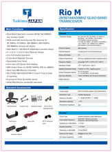 Load image into Gallery viewer, Rio Tokimo Quad Band 50 watt Base Radio VHF / UHF / HF / FM bands Japan product EMI available