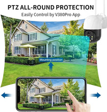 Load image into Gallery viewer, NPC Solar Power 4G Wifi HD PTZ Camera