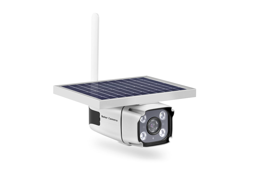 NPC  4G  LTE  outdoor  surveillance  cctv camera  with solar power   back up