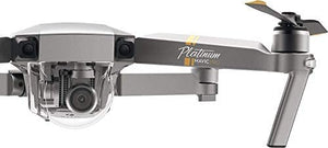 Drones and UAVs-DJI Mavic Pro Platinum with Extra Battery, Flagship 4K Quadcopter-NPC Wireless