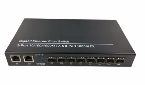 8 PORT Gigabit Ethernet Fiber Switch 8 + 2 8 port SFP switch Tricom brand
