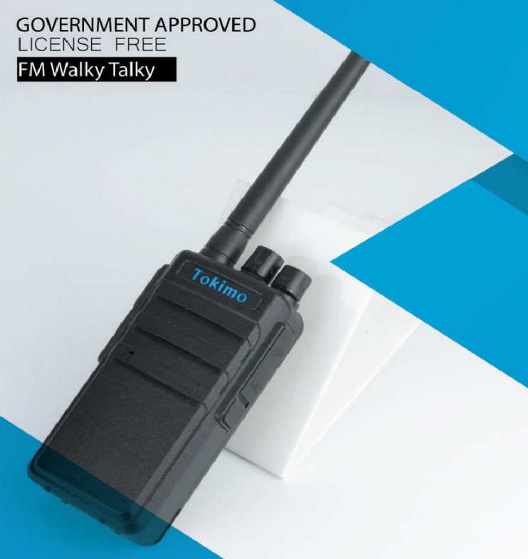 Tokimo license free walkie-talkie-made in Japan 3200 mAH battery
