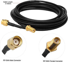 Load image into Gallery viewer, RF CONNECTORS & CABLE-RP-SMA Coaxial Cable to RP-SMA Female-NPC Wireless