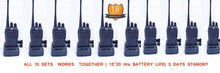 Load image into Gallery viewer, 10 way walkie-10 Way Airfree R880 Walkie Talkie Radios-NPC Wireless-walkie-talkie for adults-walkie-talkie 3kms range-walkie-talkie radio set-cheap price walkie-talkie
