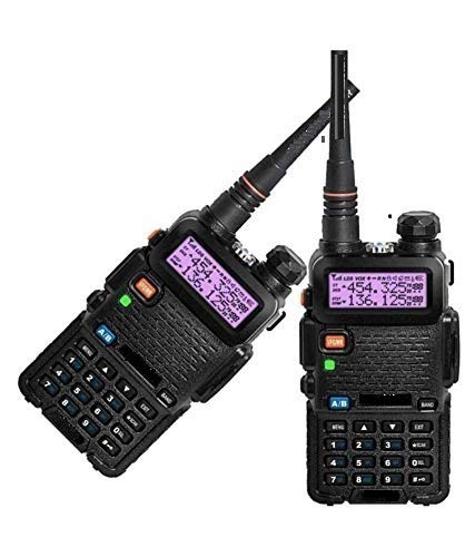 Baofeng UV5R walkie-talkie outdoor handheld radio 5W 128CH VHF/UHF  dual-frequency portable mobile 2-way radio