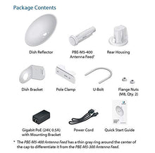 Load image into Gallery viewer, Wireless Broadband Wifi Link-PowerBeam PBE-M5-400 M5 5GHz 25dBi 400mm airMAX CPE Outdoor Antenna-Ubiquiti