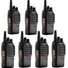 Load image into Gallery viewer, BaoFeng 7 pcs BF-888S Walkie Talkie- Long Range (Pack of 7, Black)