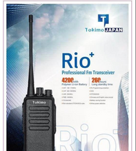Load image into Gallery viewer, Rio plus license free walkie-talkie 4200 mAH huge battery Govt approved