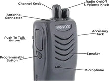 Load image into Gallery viewer, Kenwood TK 2000 VHF walkie talkie
