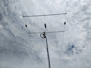 3 wire HF antenna 2 Mhz to 30 Mhz
