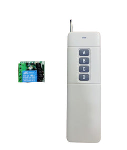 NPC 4 button  3000 meter RF remote on/off switch  with one Relay
