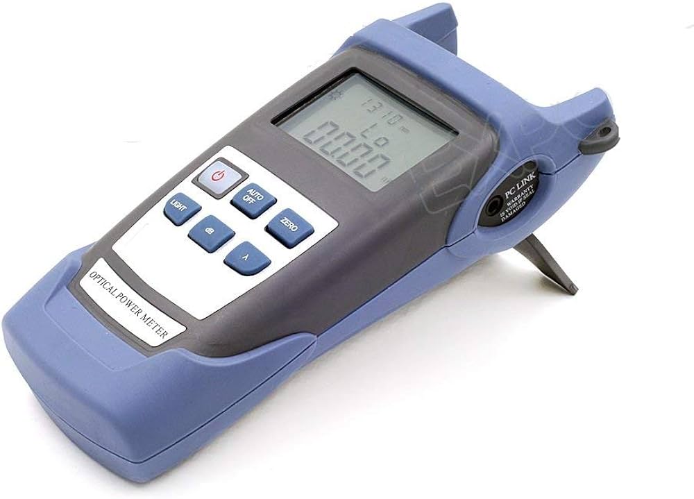 NPC All-in-One Fiber Optical Power Meter -50 dbm~+6 dBm 5kms Visual ...
