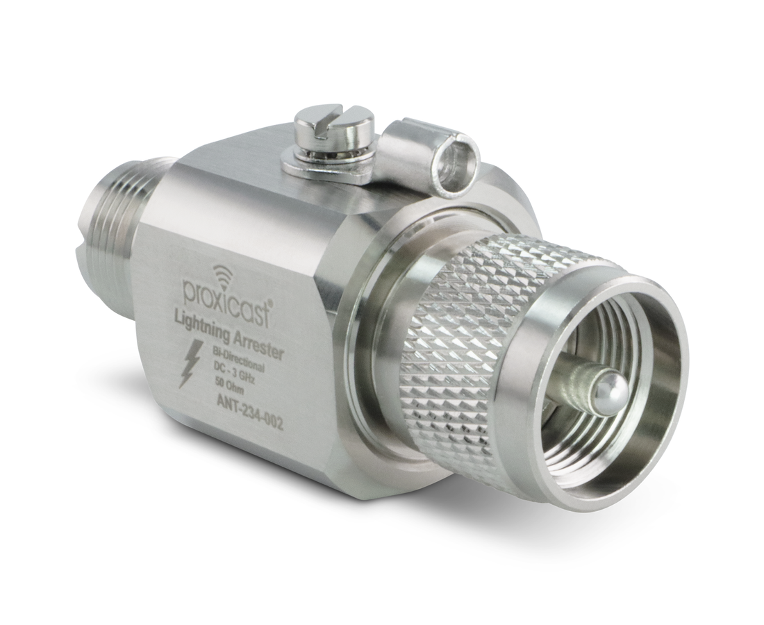 Antenna lightening arrestor PL 239 -SO 239 for UHF connector for ...