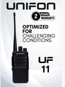Unifone License Free walie talkie  2 year waranty 446 Mhz PMR