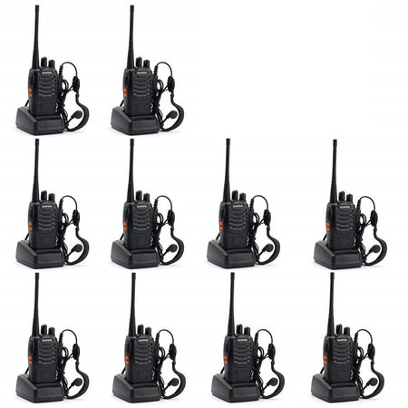Baofeng Bf888 C usb C charging walkie talkie , set of 10