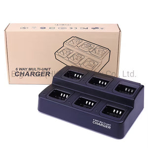 6 way charging Tray for Motorola  XirP 8600i , , 8668 ,8268