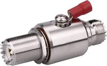 Load image into Gallery viewer, Antenna lightening arrestor PL 239 -SO 239  for UHF connector  for Railways etc
