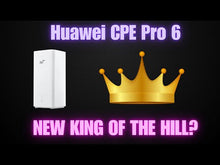 Load and play video in Gallery viewer, Huawei 5G CPE Pro 2 Router, Balong 5000 Chipset, Built-in Dual-Band Antenna, 2.4 GHz &amp; 5 GHz Frequency Band, Wi-Fi 6 Plus, Wan/Lan GE, Lan GE, Power Adapter Port, Sim Card Slot, White | 5G CPE Pro 2
