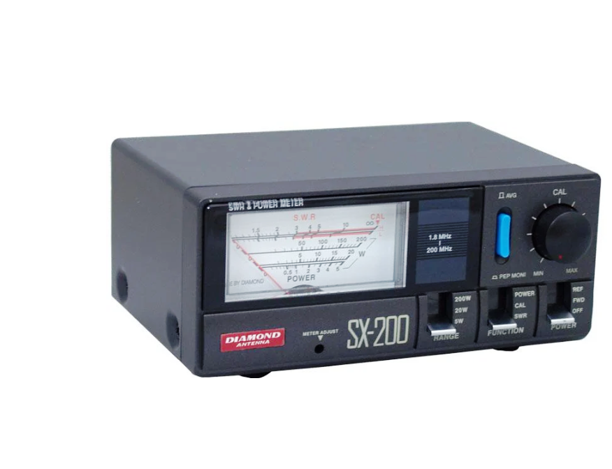 Diamond SX-200 SWR meter  1.8Mhz to 200 MHZ - 200W