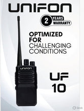 Load image into Gallery viewer, Unifone License Free walie talkie  2 year waranty 446 Mhz PMR
