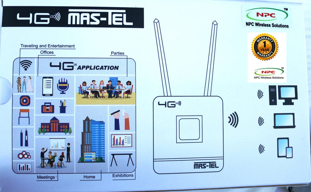 4G LTE sim Based WiFi Router
