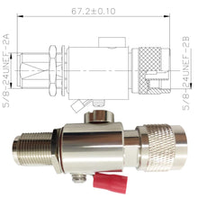 Load image into Gallery viewer, 4G Router Data Booster-antenna lightening protection surge arrestor-NPC Wireless
