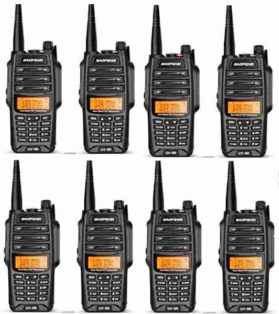 Bofeng Uv 9R  plus walkie talkie set  of 8