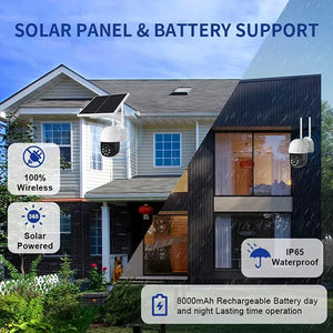 NPC Solar Power 4G Wifi HD PTZ Camera