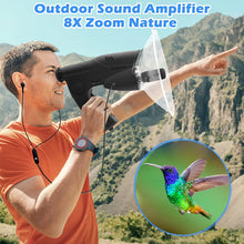 Load image into Gallery viewer, parabolic microphone EVP listening for paranormal research ghost hunting
