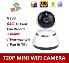 Load image into Gallery viewer, CCTV and DVR- WIFI - IP  CAMERA  (PANT TILT   ZOOM FUCTION ) REMOTE  MOBILE  VIEW-NPC Wireless
