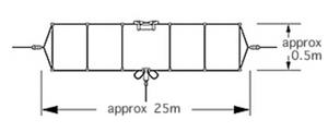 DIAMOND   HF   WIDE  BAND  ANTENNA   2 Mhz  ~30 Mhz   wd 330