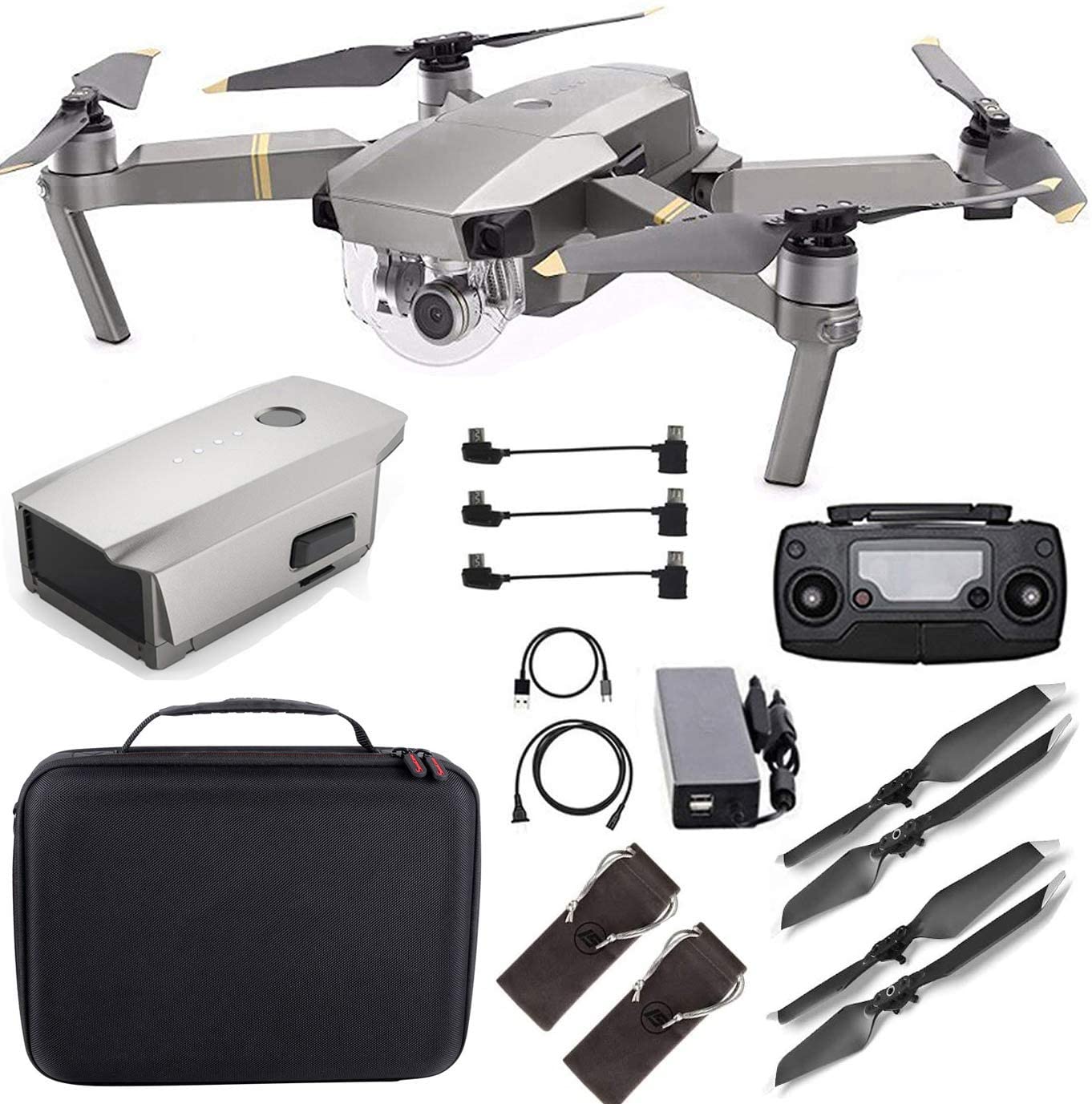 DJI Mavic Pro Platinum with Extra Battery, Flagship 4K Quadcopter