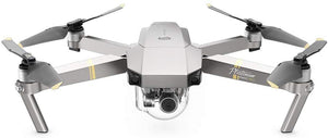 Drones and UAVs-DJI Mavic Pro Platinum with Extra Battery, Flagship 4K Quadcopter-NPC Wireless