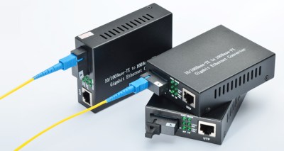 FIBER OPTIC EQUIPMENT- fiber  optic media convertor   ( Lan to  Fiber 25 Kms)-NPC