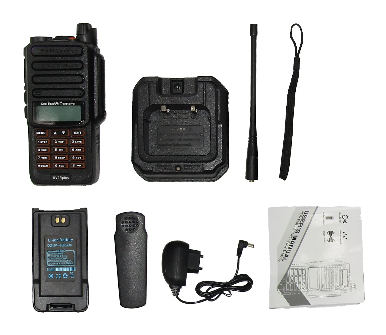 Long Range Transceiver UV9R plus Long Range Transceiver Amateur Radio VHF UHF 136-174/400-520 ...