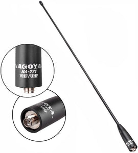 VHF/UHF Antennas-Authentic Genuine Nagoya NA-771 15.6-Inch Whip-NPC Wireless