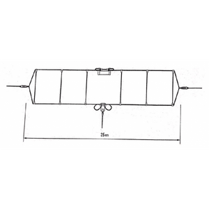 DIAMOND   HF   WIDE  BAND  ANTENNA   2 Mhz  ~30 Mhz   wd 330