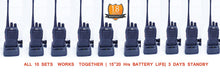 Load image into Gallery viewer, 10 way walkie-10 Way Airfree R880 Walkie Talkie Radios-NPC Wireless-walkie-talkie for adults-walkie-talkie 3kms range-walkie-talkie radio set-cheap price walkie-talkie
