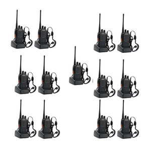 Walkie-Talkie-BF-888S UHF 400-470MHz 16CH CTCSS-DCS Hand Held Mobile Amateur-(Pack of 13)-BaoFeng