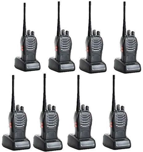 Walkie-Talkie-BF-888S UHF 400-470MHz 16CH CTCSS-DCS Hand Held Mobile Amateur-(Pack of 8)-BaoFeng
