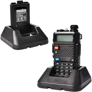 Baofeng UV5R Walkie Talkie , FM Radio, LED Torch, 5-10km Range, VHF   &  UHF  dual band  1 year replacement waranty
