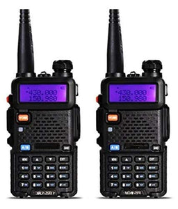 Baofeng UV5R Walkie Talkie , FM Radio, LED Torch, 5-10km Range, VHF   &  UHF  dual band  1 year replacement waranty