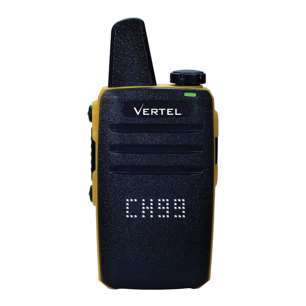 Walkie-Talkie-Vertel Digital Long Range-Yellow-NPC Wireless