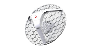 Wireless Broadband Wifi Link-LHG 5 Light Head Grid 5 GHz+Integrated Dual Polarization 24.5 dBi Grid Antenna-Mikrotik