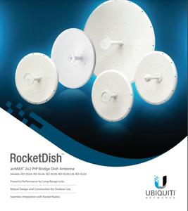 Wireless Broadband Wifi Link-airMAX RocketDish-5 GHz-Antenna-NPC Wireless