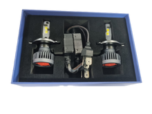 Load image into Gallery viewer, Original  120 watt  Crystal Eye LED Bulbs 2022 Version H4  bulbs for cars  2 bulbs 1 YR WARANTY
